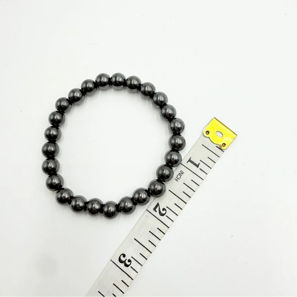 Hematite Beaded Bracelet - Picture 6 of 7